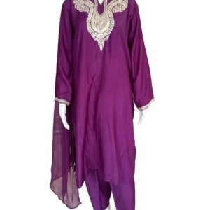 Unstitched suits with pure chiffon dupatta