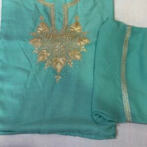 Unstitched suits with pure chiffon dupatta