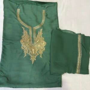 Cotton Blend Unstitched Tilla Suit